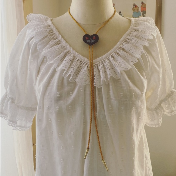 Vintage Jewelry - SOLD💛Handmade bolo tie *Prairie Heart*